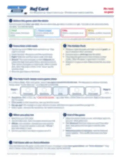 The Ref card