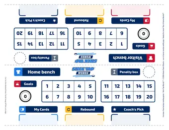 The bench strips with goal tracks