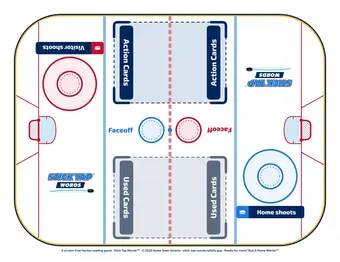 The printed rink